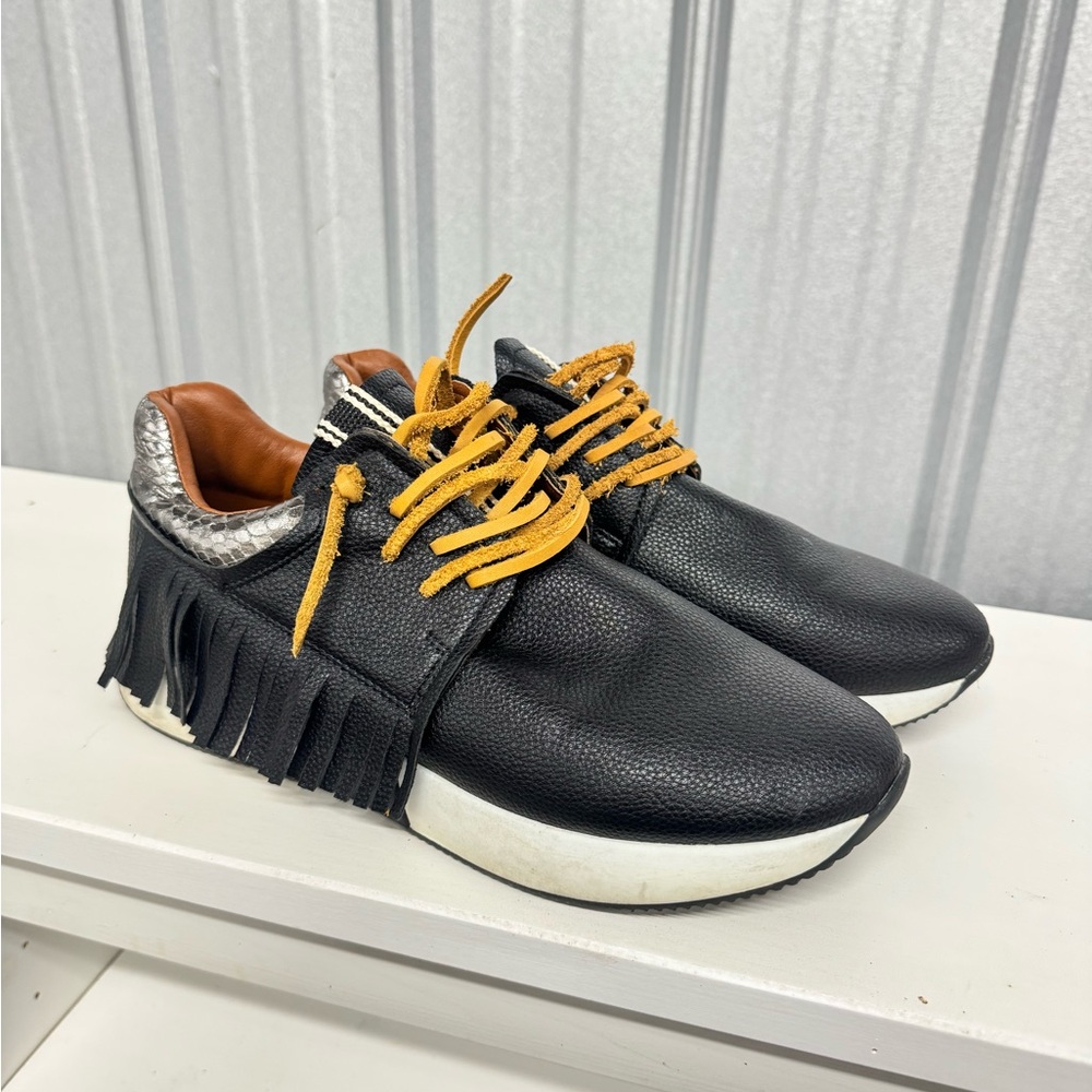 Shu Shop Fringe Sneakers